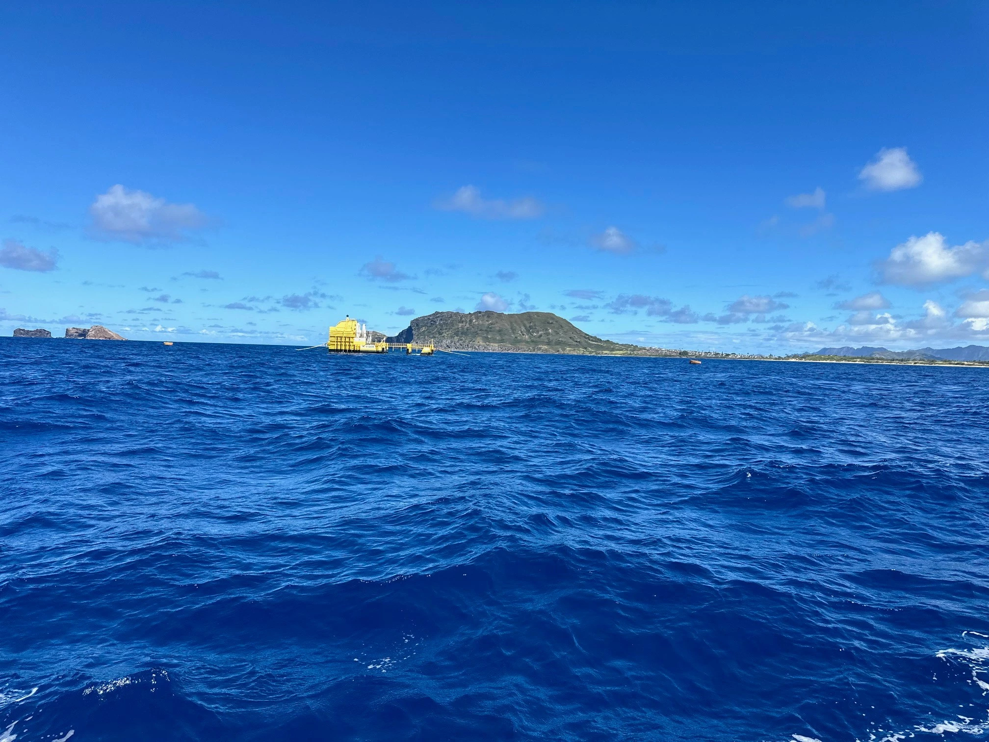 The OE-35 in Kaneohe Bay