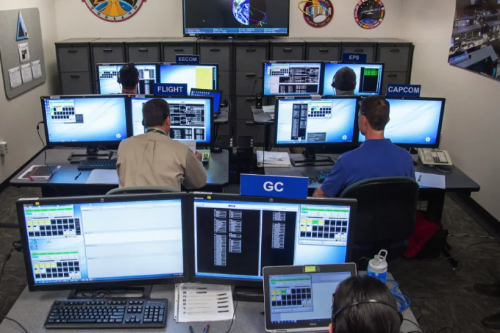 NASA scientists and flight controllers simulated a crisis situation aboard the Orion spacecraft