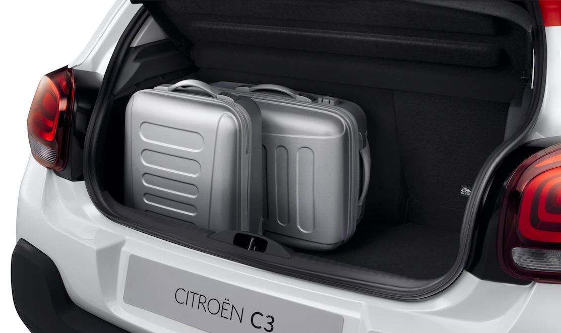 There's 300 liters of bootspace in the C3
