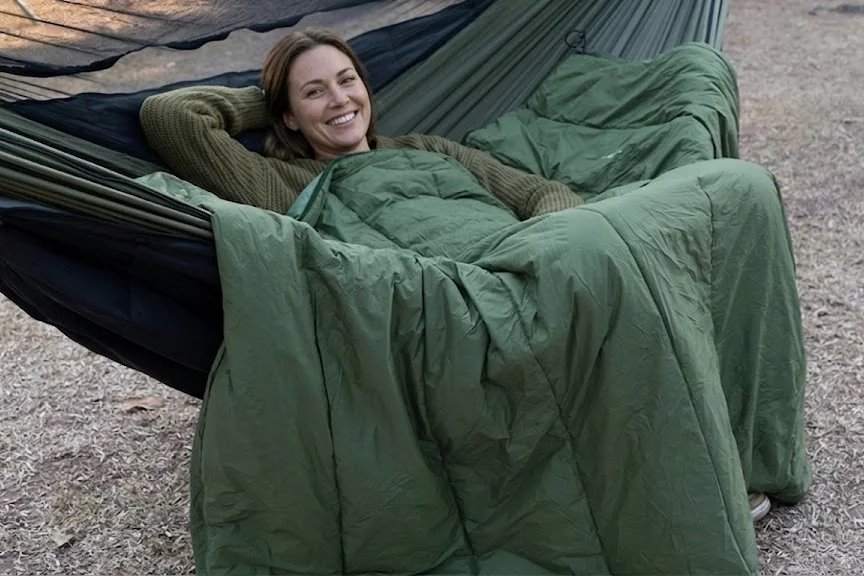 The ThermoShift in top quilt mode