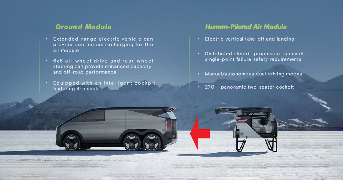 Personal aircraft carrier & load-on eVTOL could be Model T of flying cars Personal aircraft carrier & load-on eVTOL could be Model T of flying cars