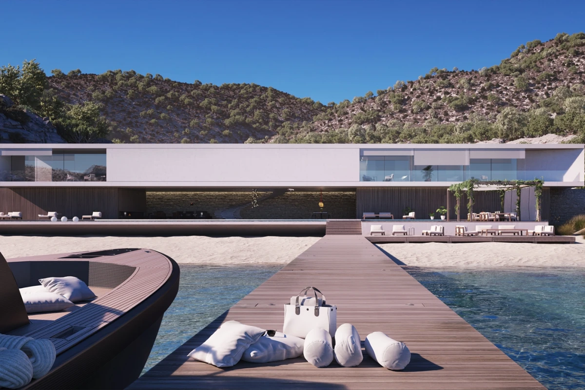 Superhouses are aimed at having the same level of design quality and workmanship as superyachts