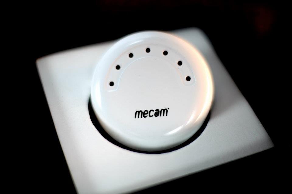 The MeCam's built-in infrared lights allow for low-light videography