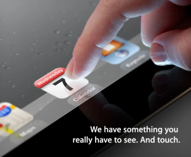 Apple sent out invites today to an event next Wednesday at the Yerba Buena Center for the Arts in San Francisco, where it is expected to announce the iPad 3