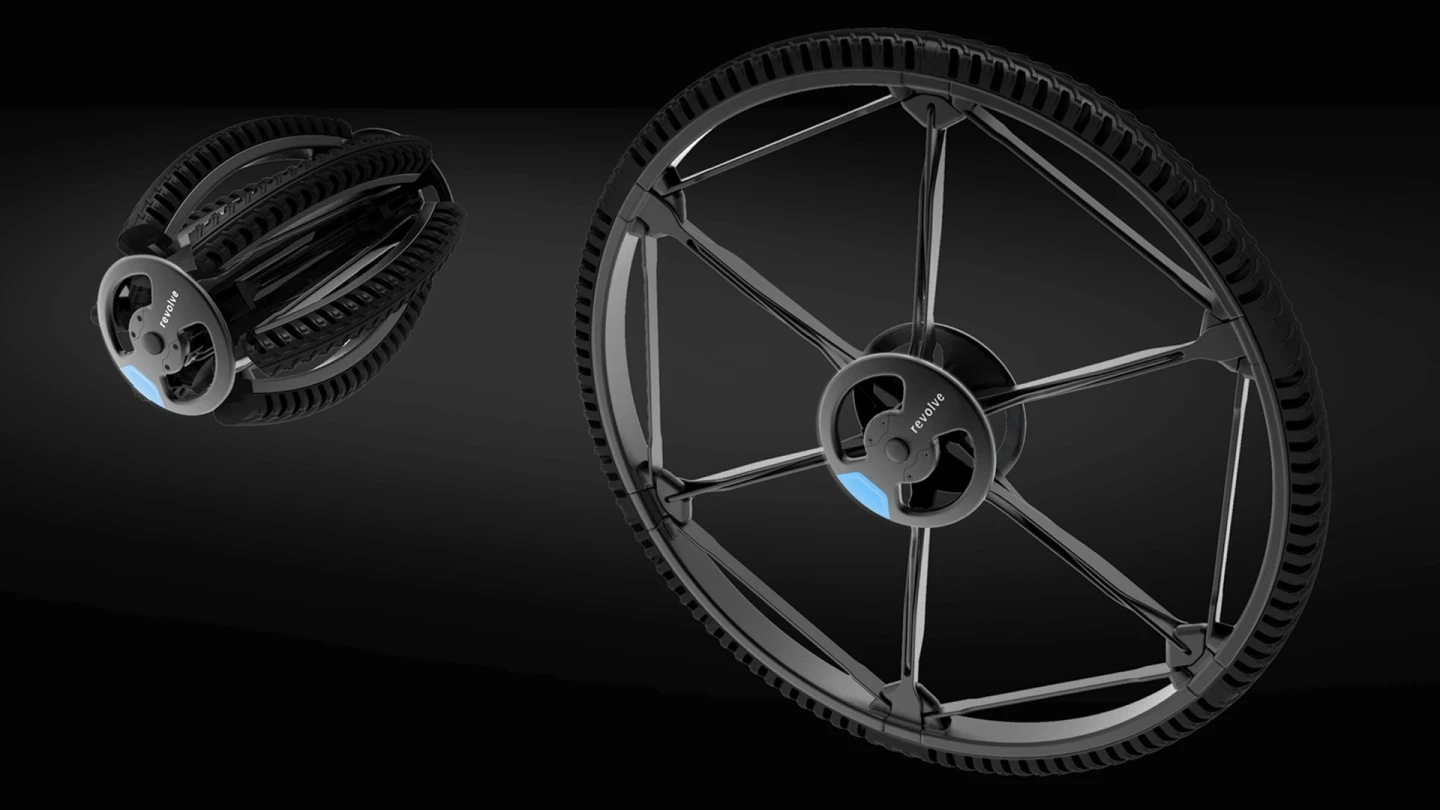 "I have experienced so many folding bicycles with small wheels that are complicated and ugly when they are closed. I wanted to ensure my wheel was beautiful to look at when it was closed." Andrea Mocellin