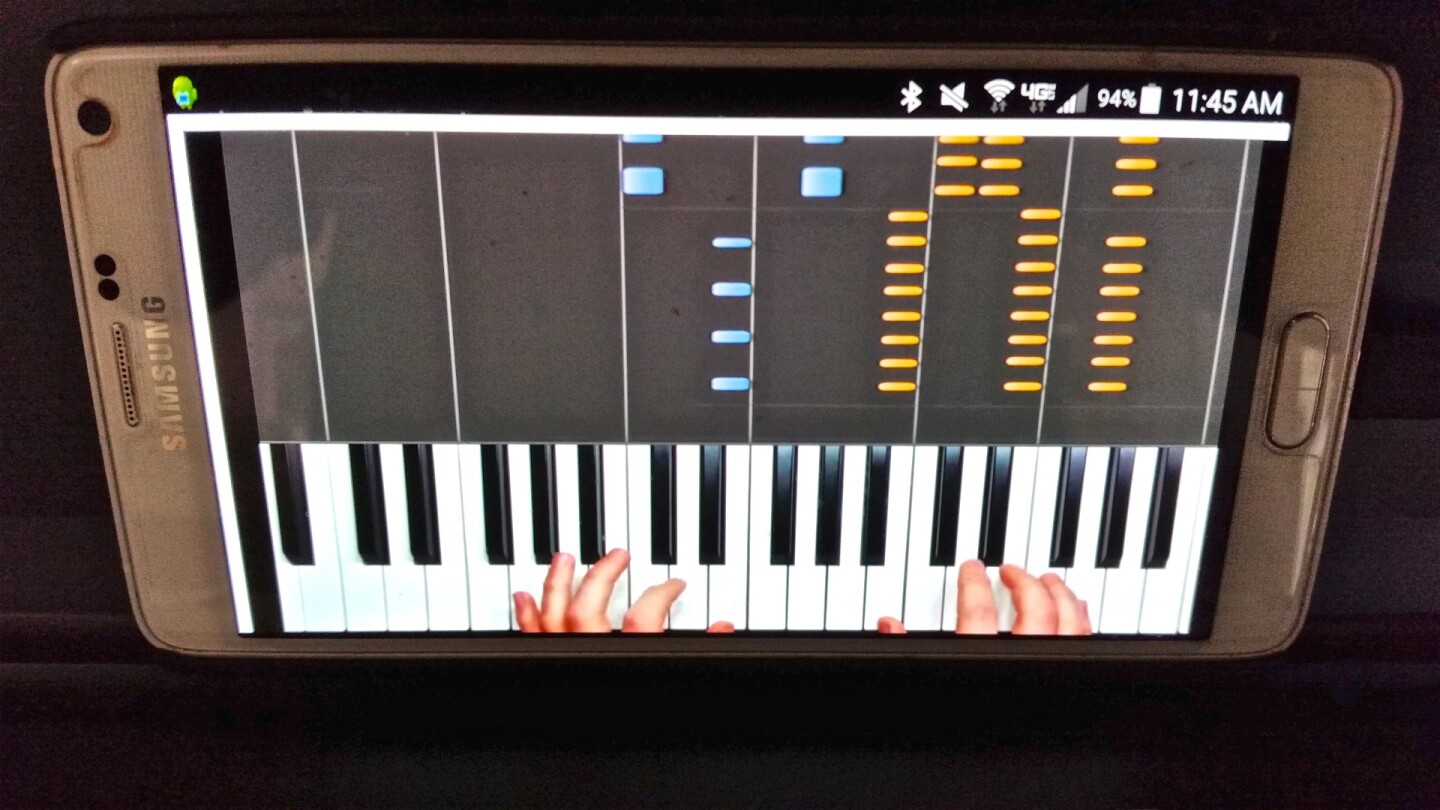 Here's what you see on the app if you want to learn a popular song