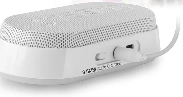 An included 3.5-mm audio jack makes the ONBEAT-X1 compatible with devices that don't have Bluetooth