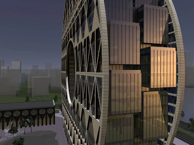 Artist's rendering of the GDPE project