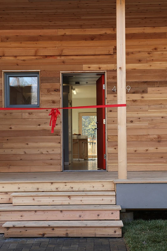 The house was finished in December 2012 (Photo: Sarah Gerrity, US Dept of Energy)