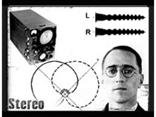 The inventor of stereo, Alan Blumlein. Pic courtesy DJ History.