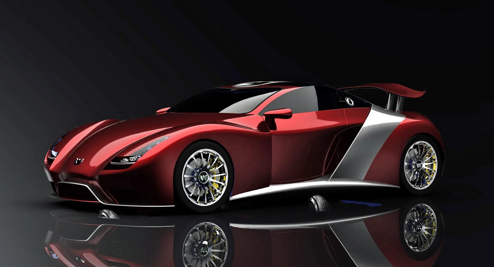 The Weber FasterOne's engine puts out 1,200 hp (882.3 kW)