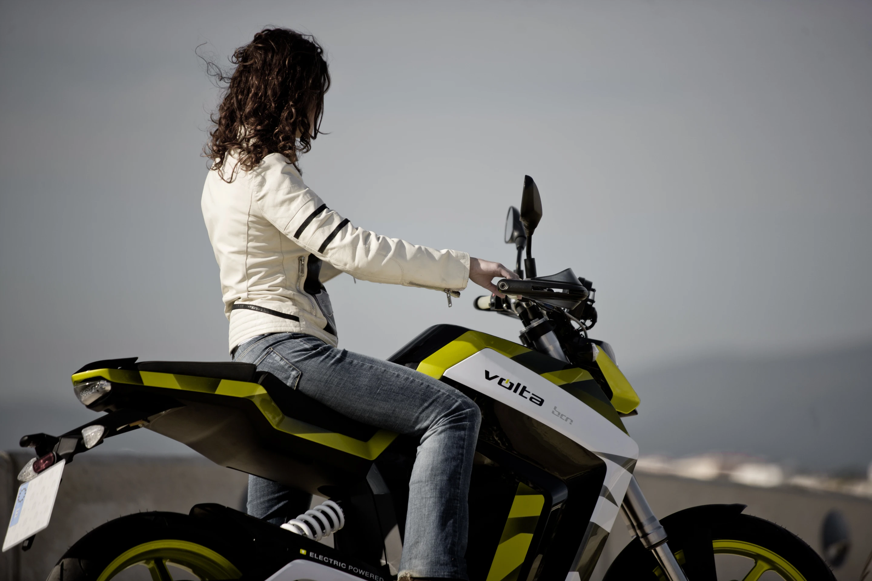 The Volta BCN Sport electric motorcycle