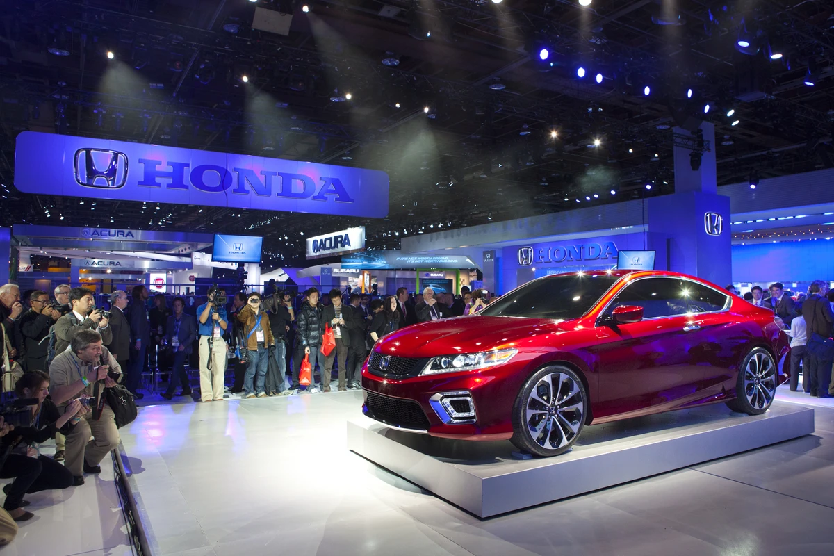 The Honda Accord Coupe Concept at NAIAS 2012