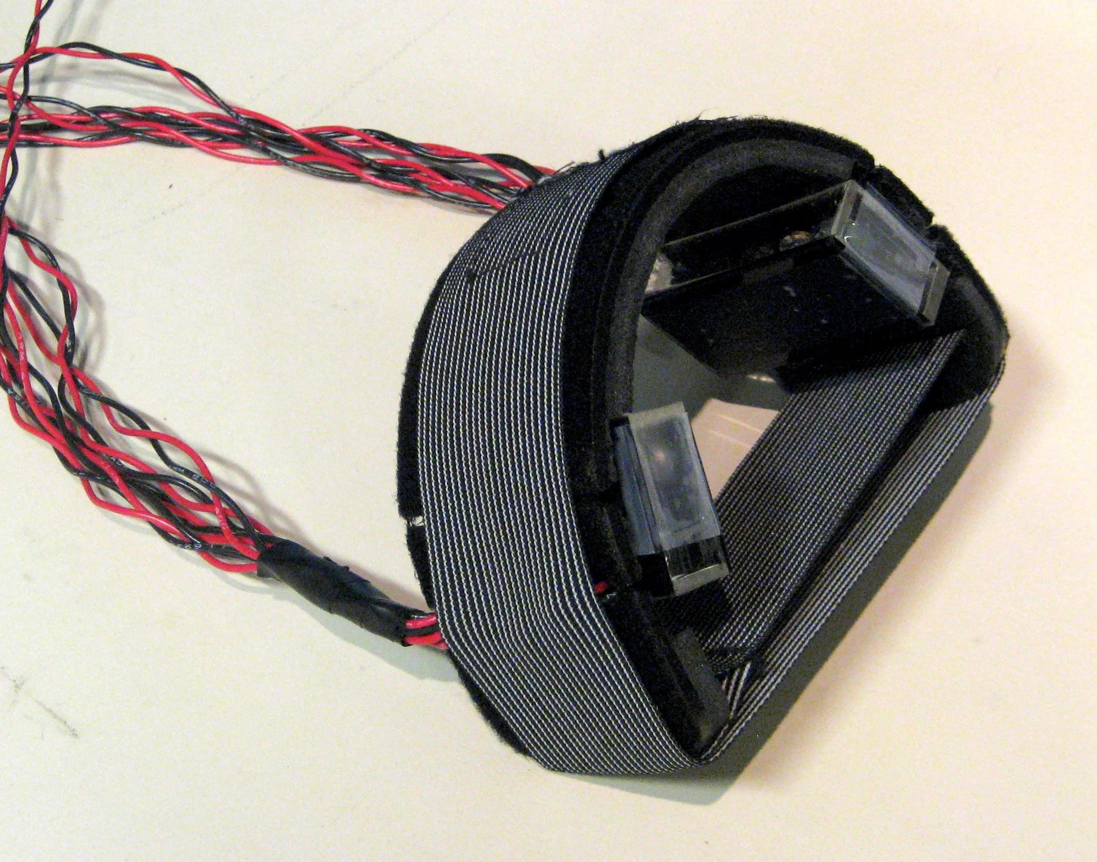 The specially-created arm band array