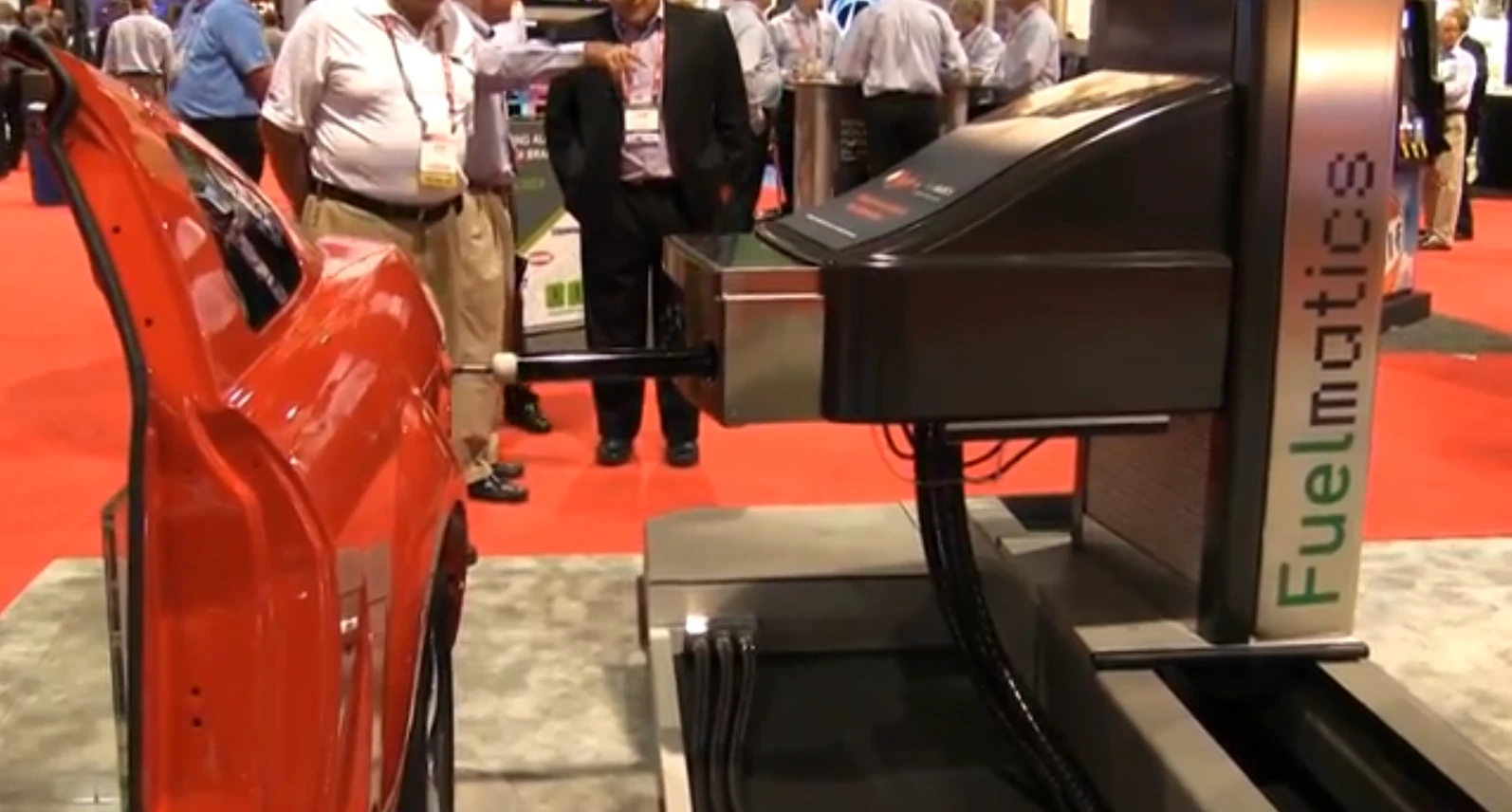 The Fuelmatics Automatic Refueling System in action (Image: Husky)