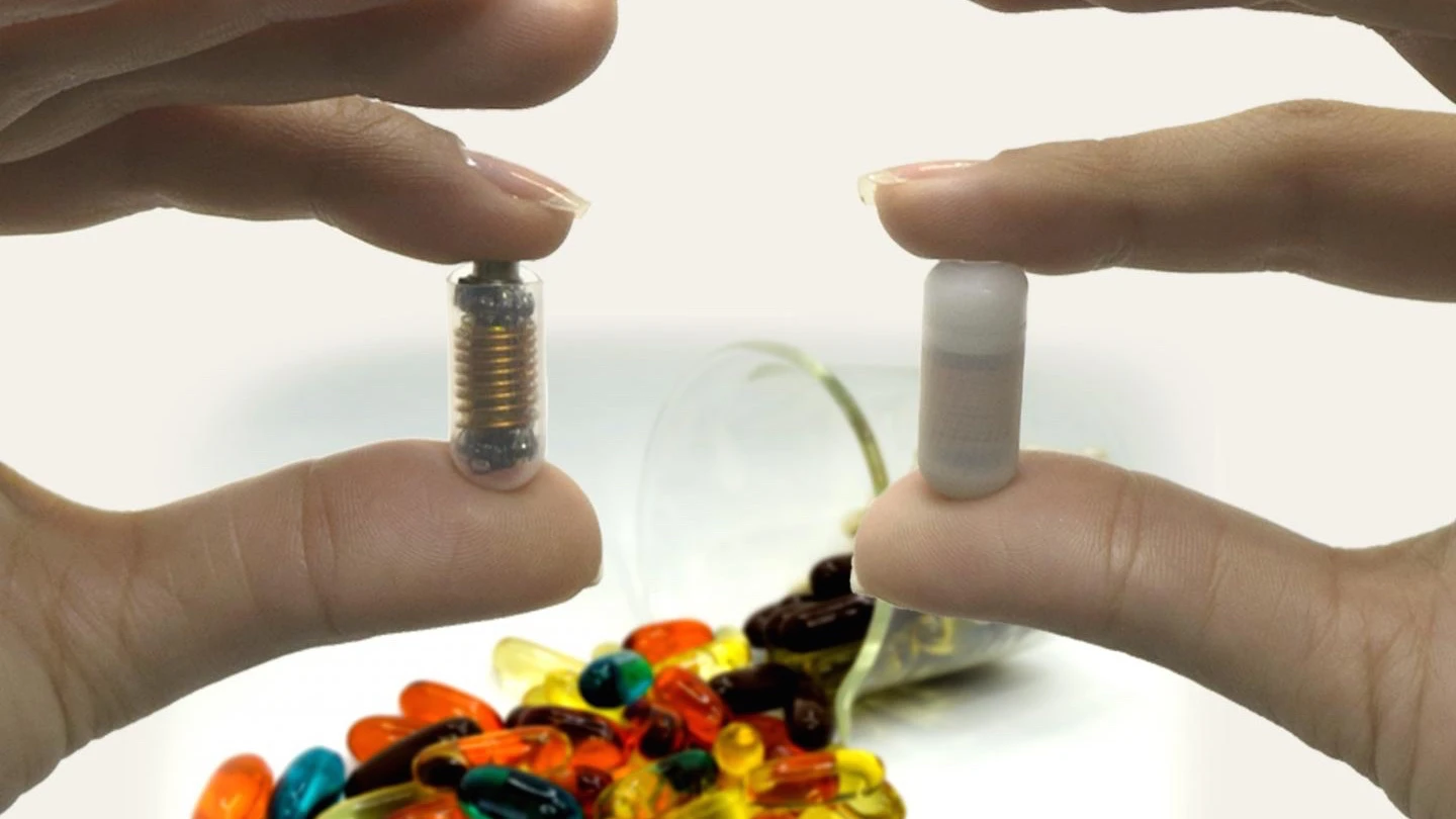 The capsule makes real-time "gas reports" from within the gut