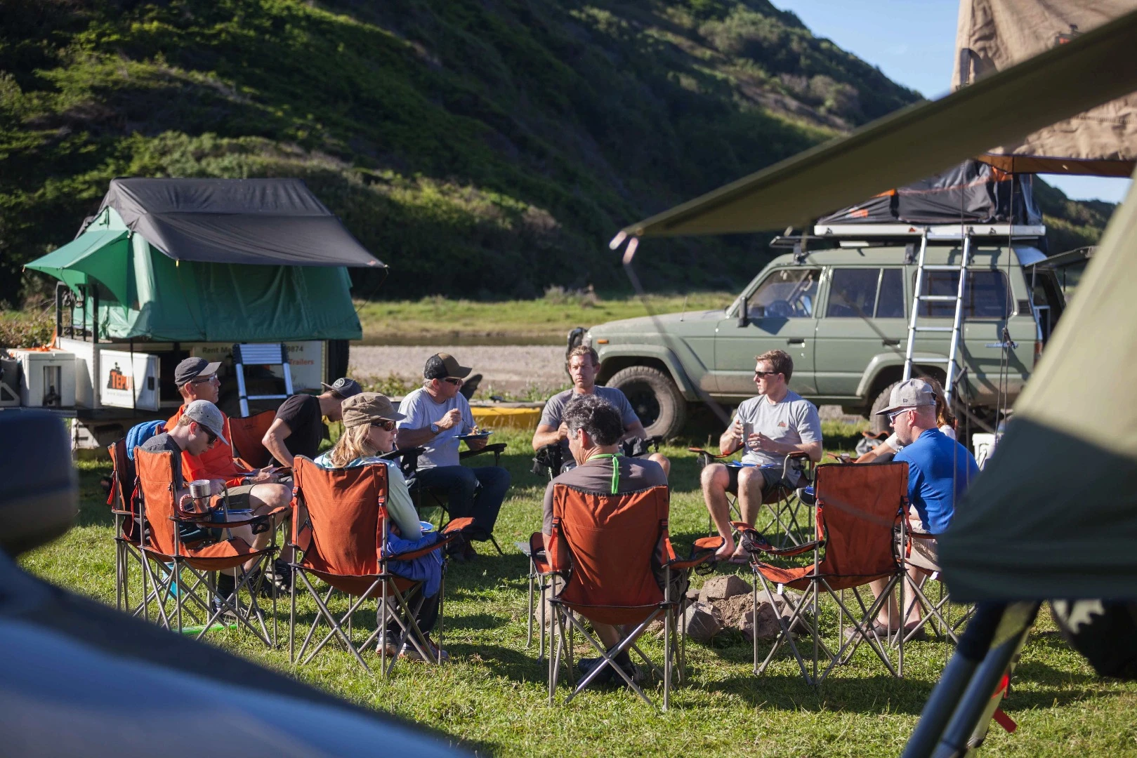 No cell phone service, no email, no to-do list ... enjoying camp