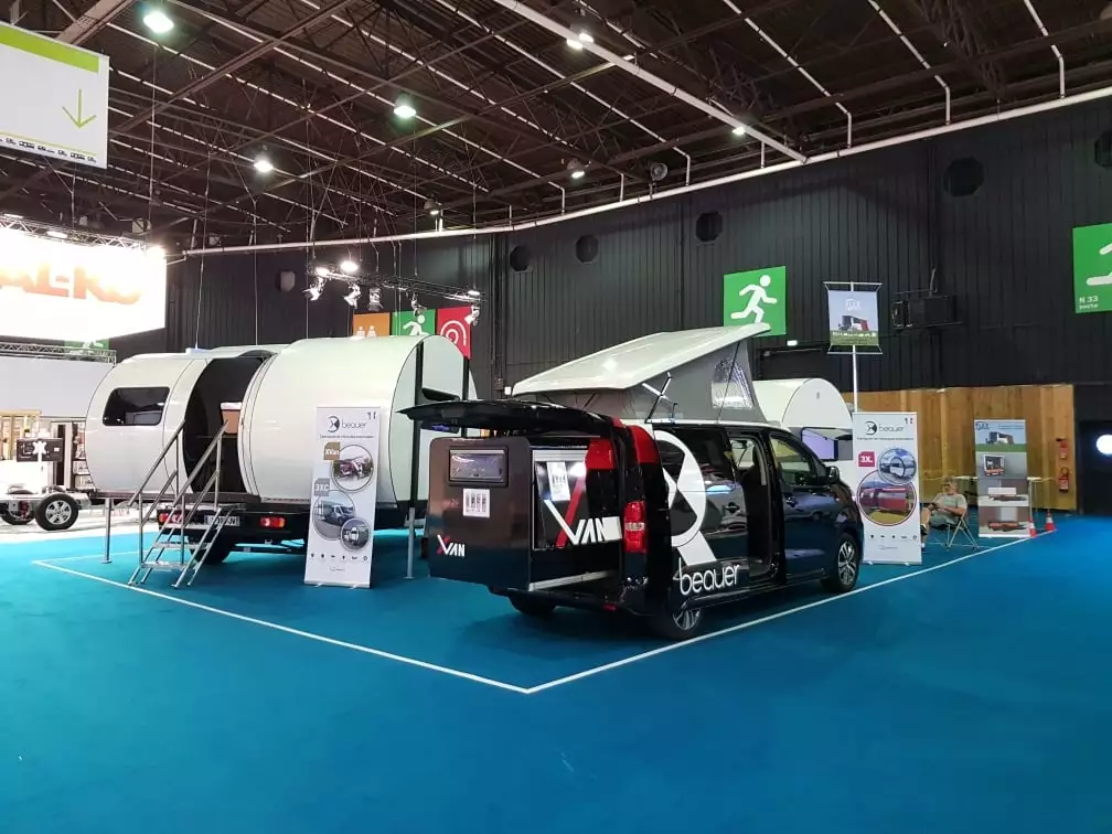 Beauer shows the 3XC and X-Van