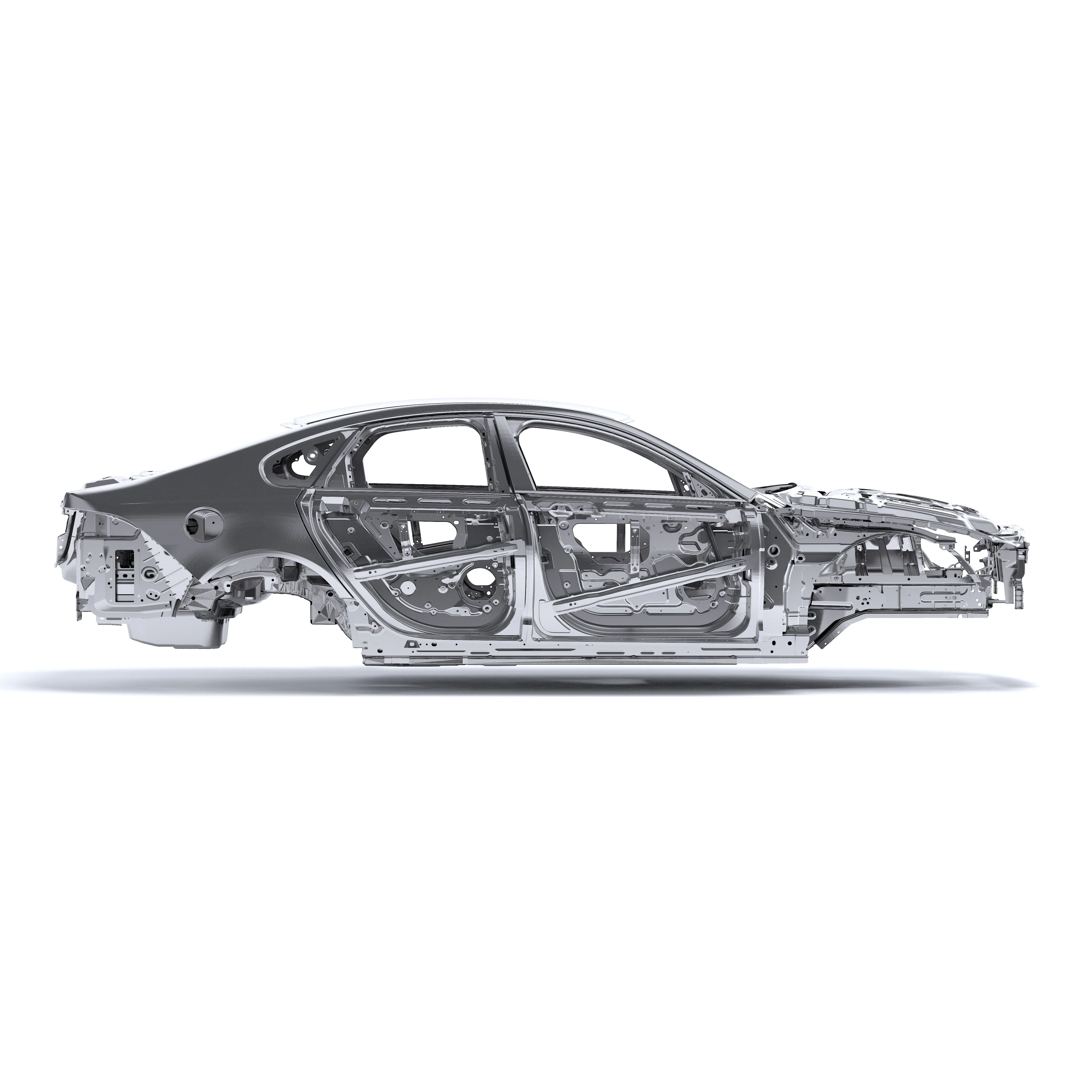 The 2016 Jaguar XF frame