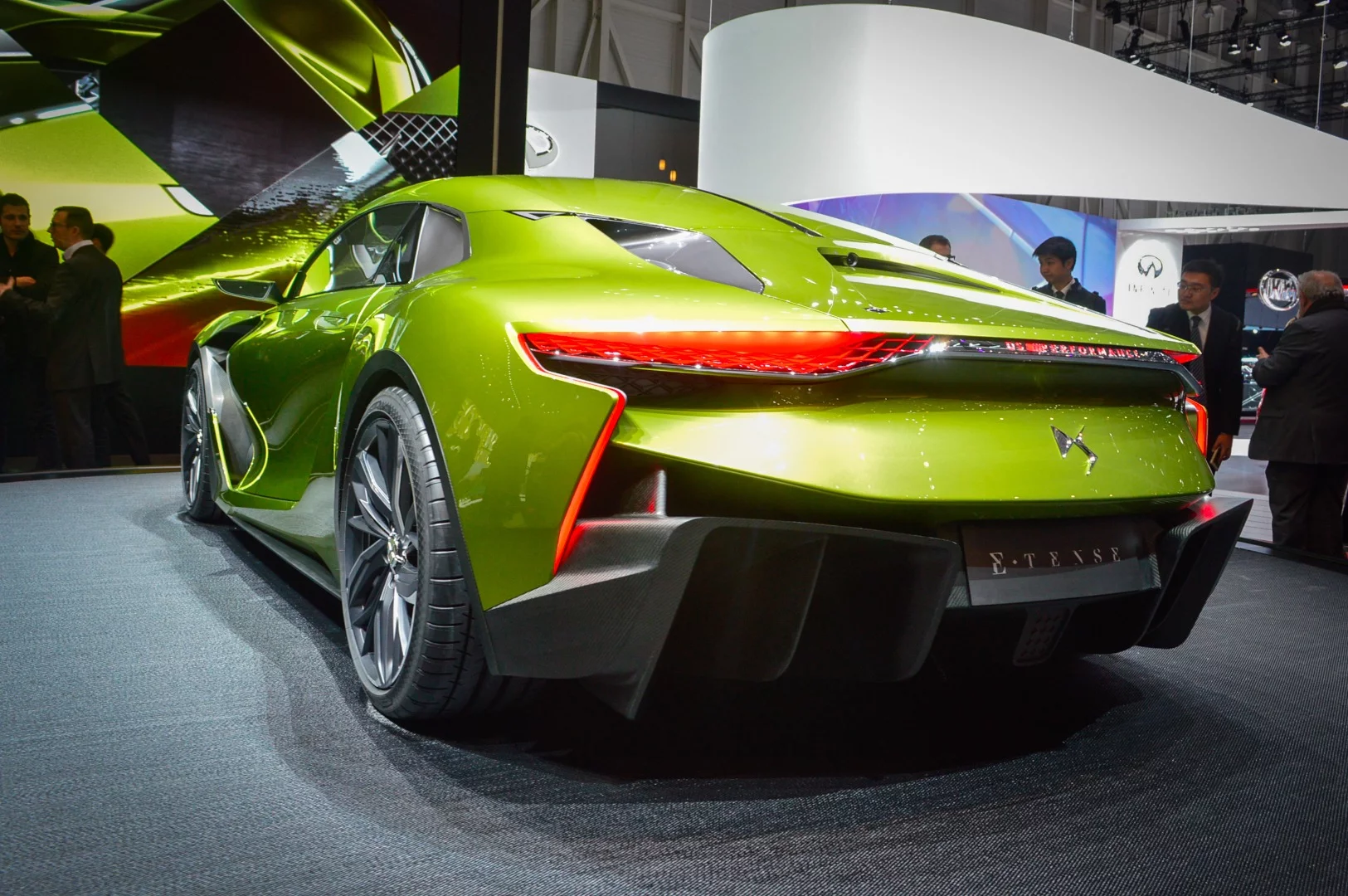 The DS E-Tense concept adds some serious style and color to Geneva