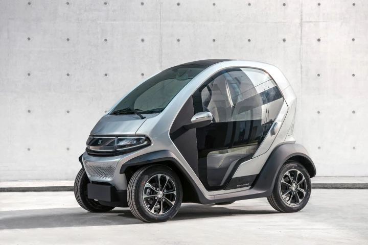 The Eli Zero's mileage is a claimed 350 MPGe (0.7 l/100km equivalent)