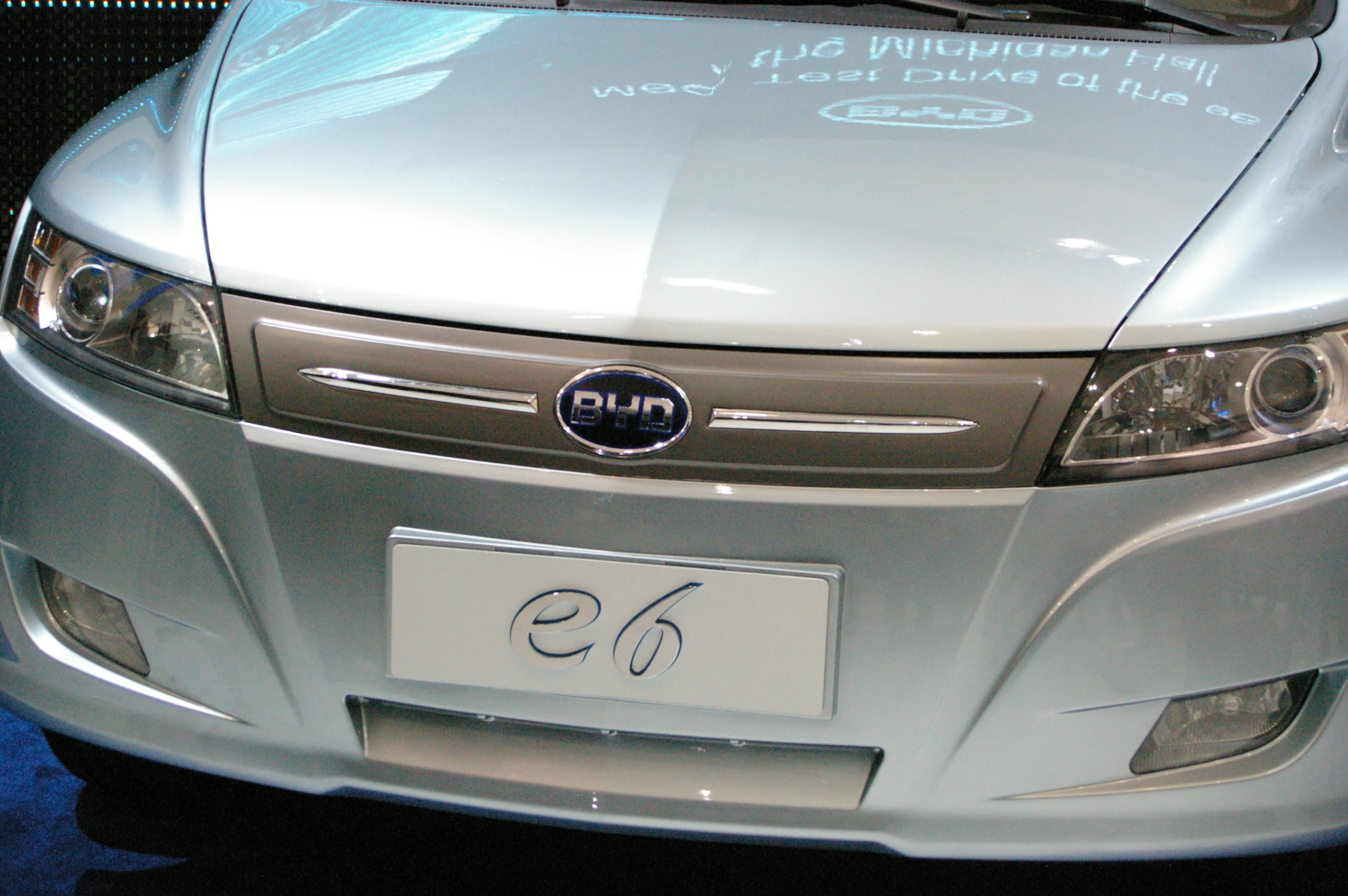 The pure-electric BYD e6