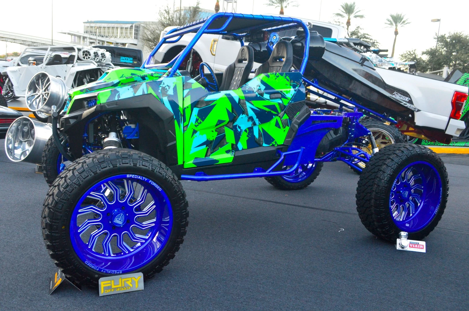 Who says big, loud wheels are only for road-going cars and trucks?