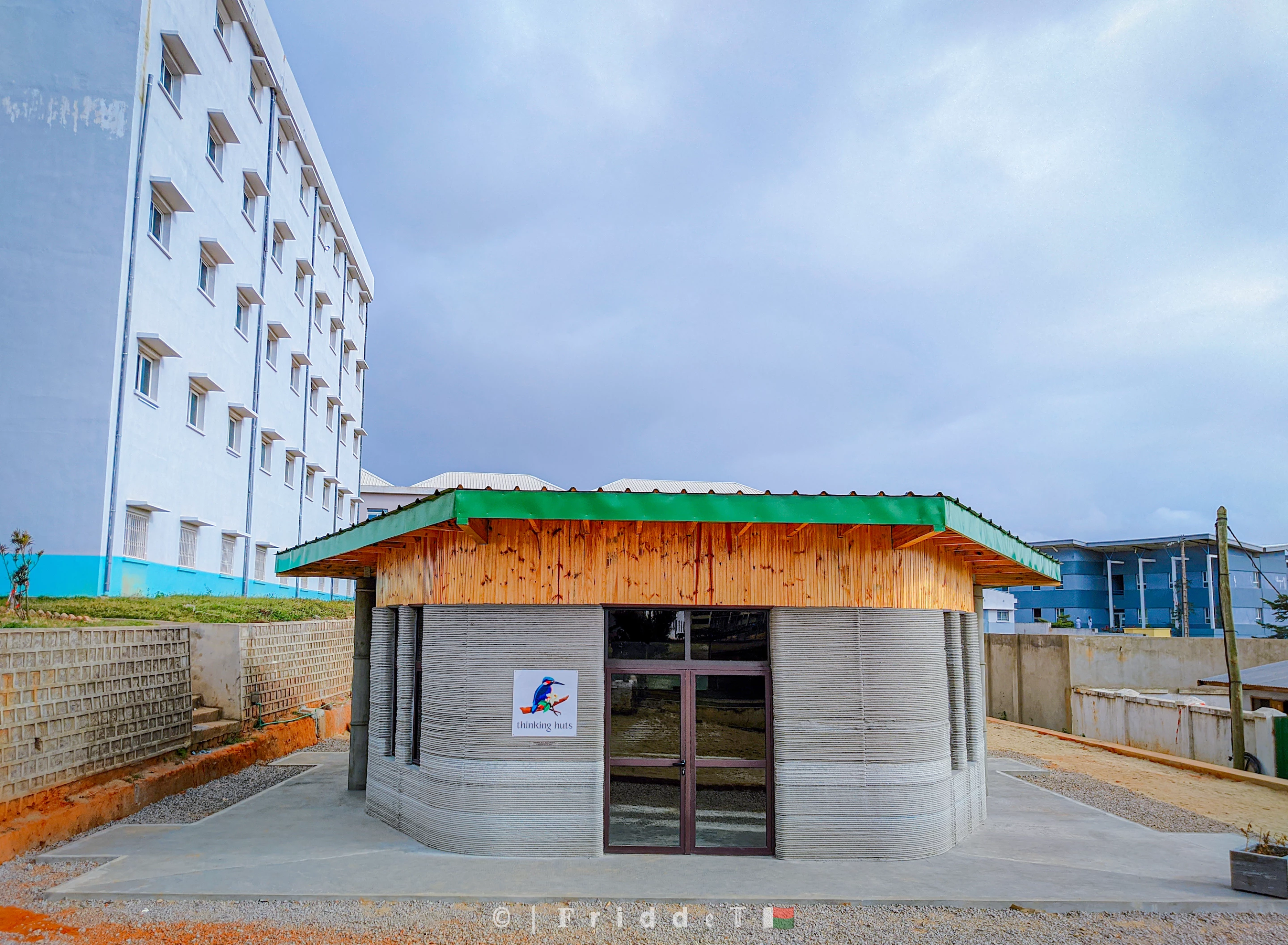 Bougainvillea is the first in a series of 3D-printed schools planned throughout Madagascar