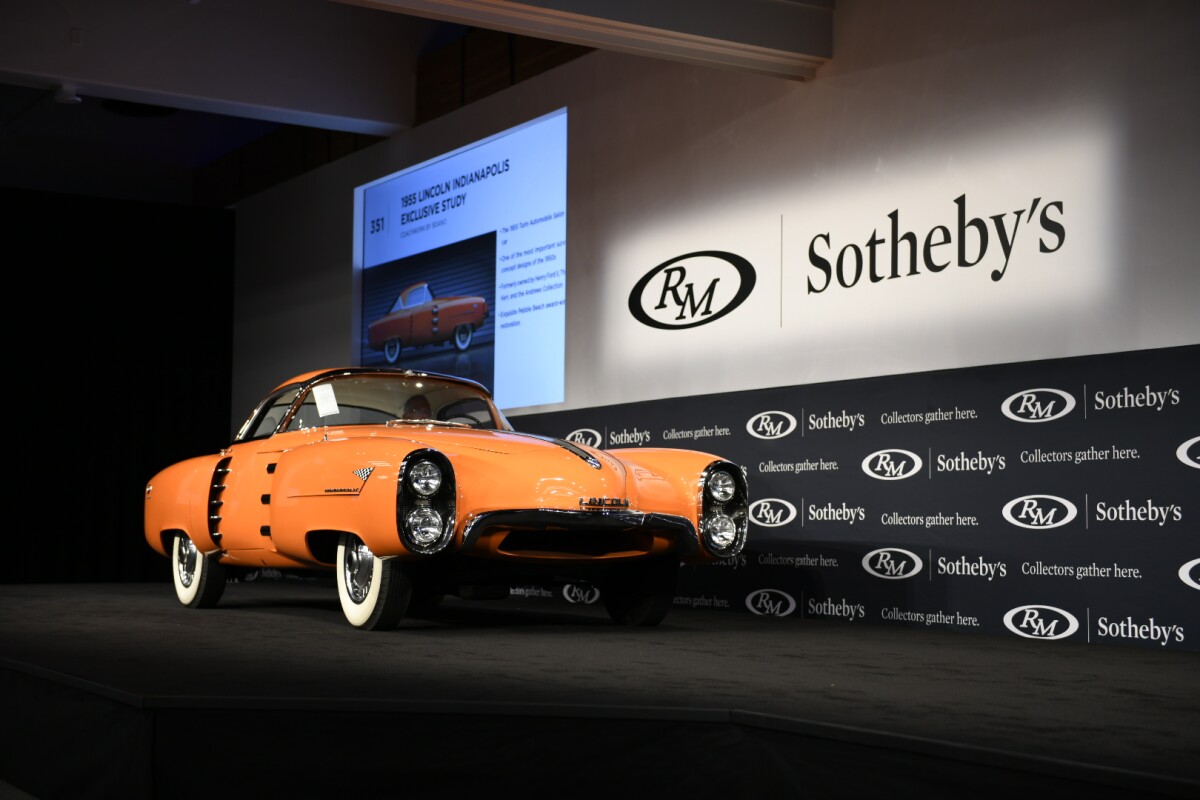 1955 Lincoln Indianapolis Exclusive Study by Boano