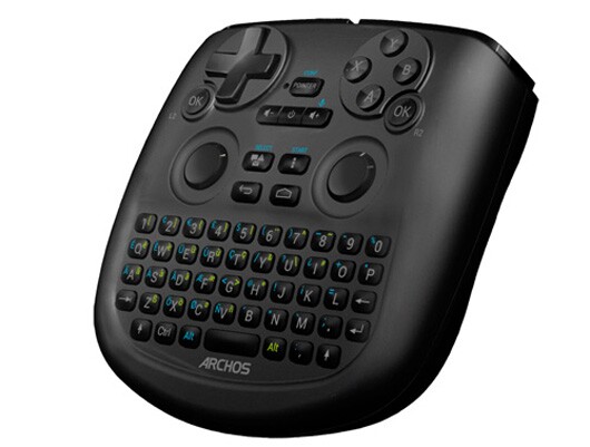 The TV Touch remote included with the ARCHOS TV connect