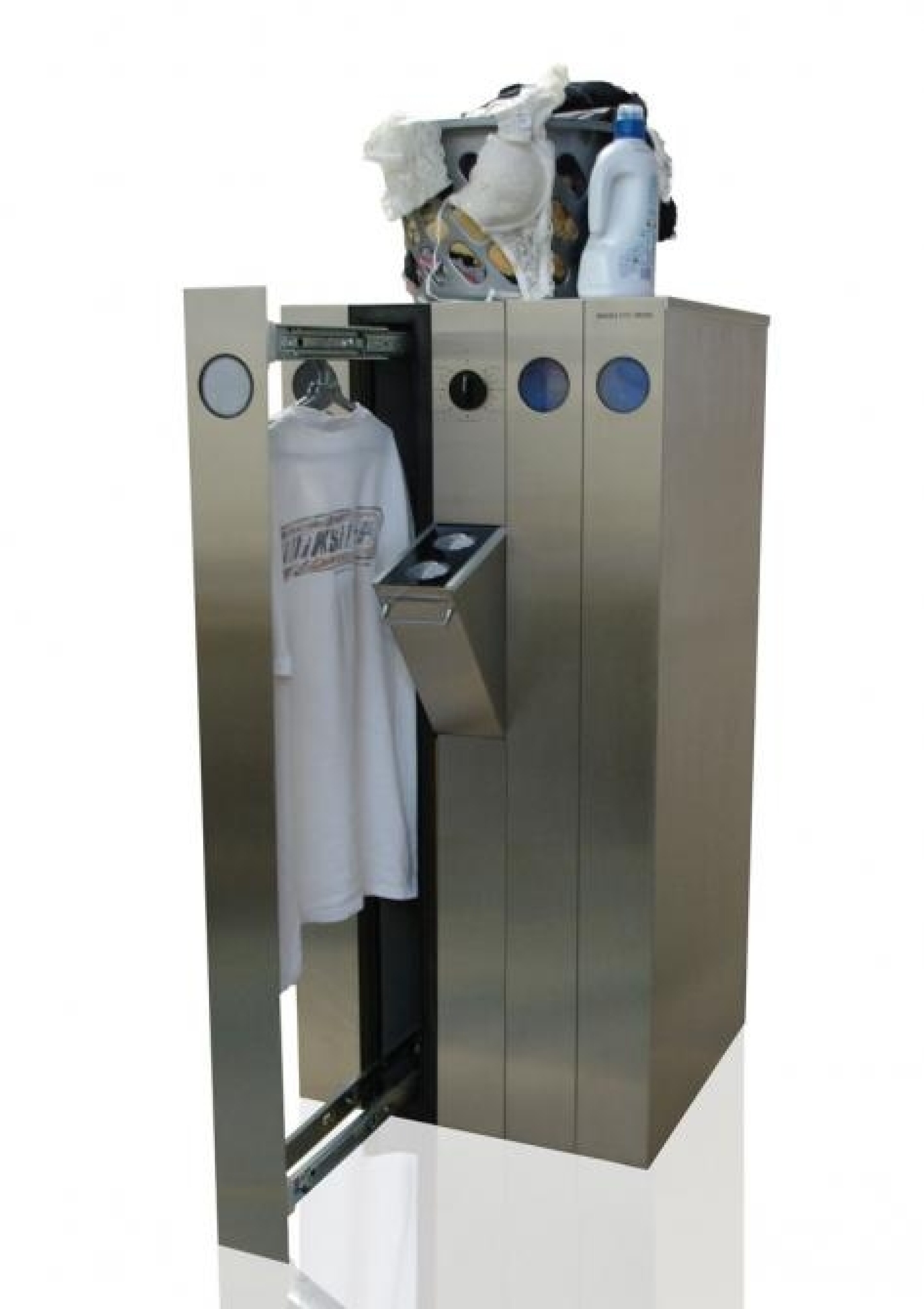 The washing machine that dries and irons too!