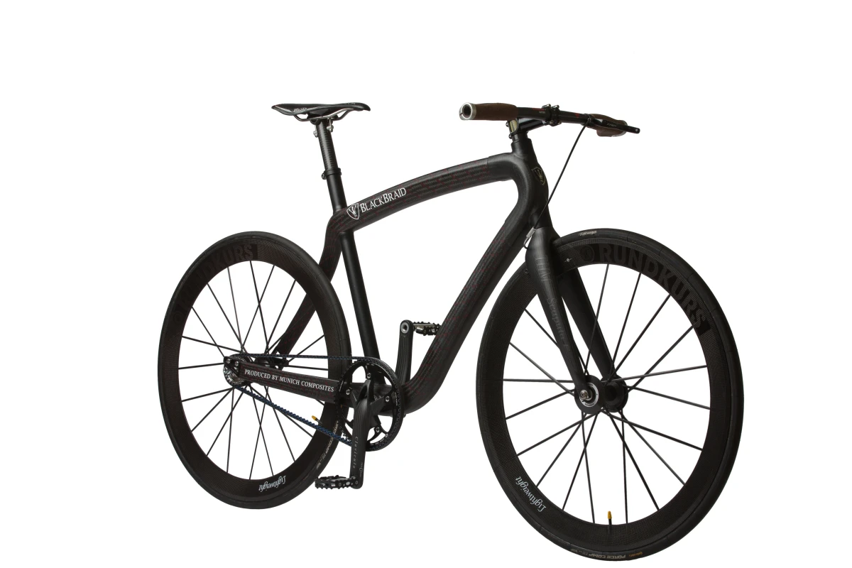 PG-Bike's new ultra-light BlackBraid Fixed commuter bike (Photo: PG.DE)