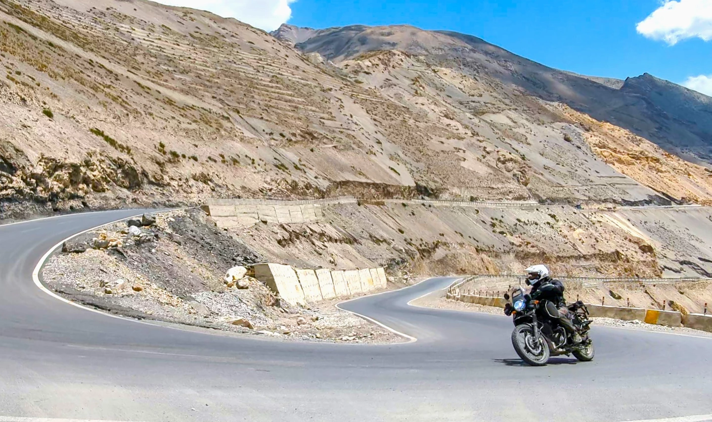 There's plenty of twisties and winding roads to keep you busy on the bike