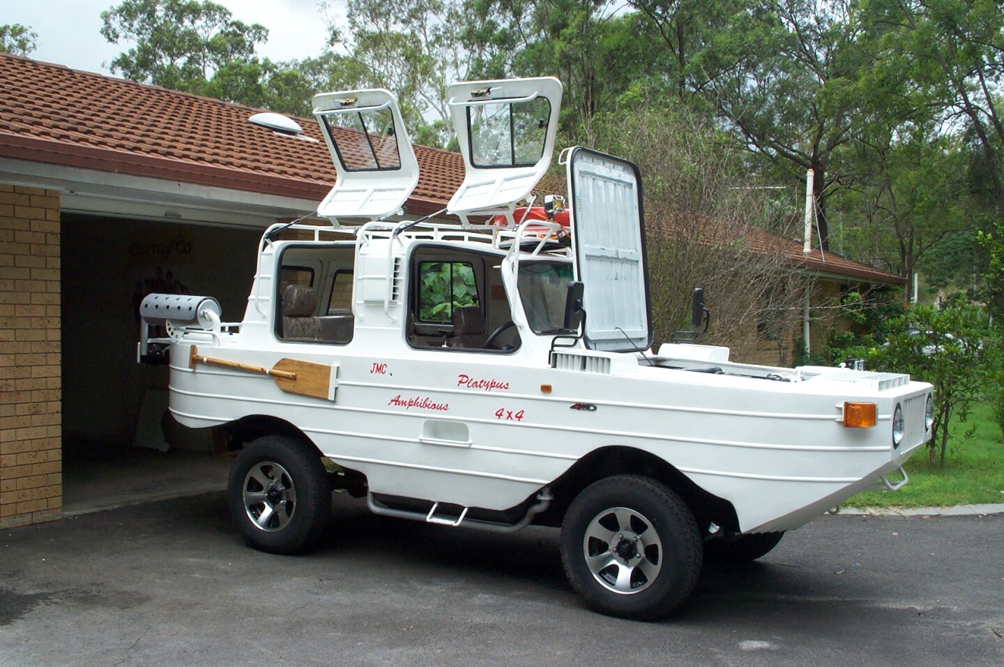 The Amphicar - the only non-military amphibious vehicle ever to go into