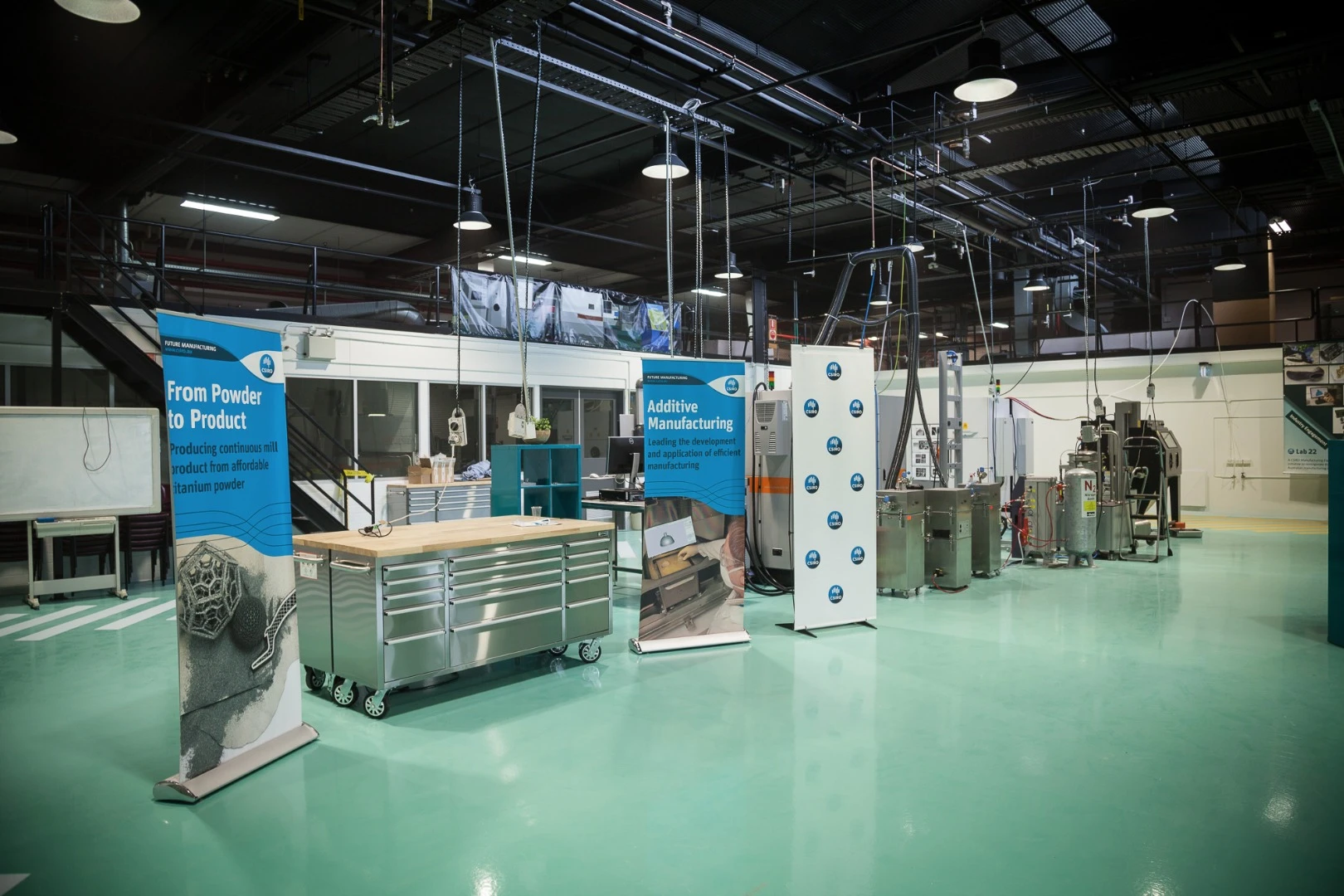 CSIRO's Lab 22 – 22 being the atomic number of titanium