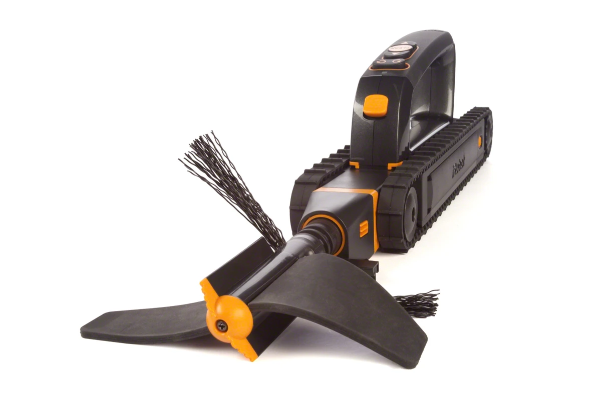 The Looj 330 sports new features and a more compact shape to help shift stubborn leaves and other blockages from gutters
