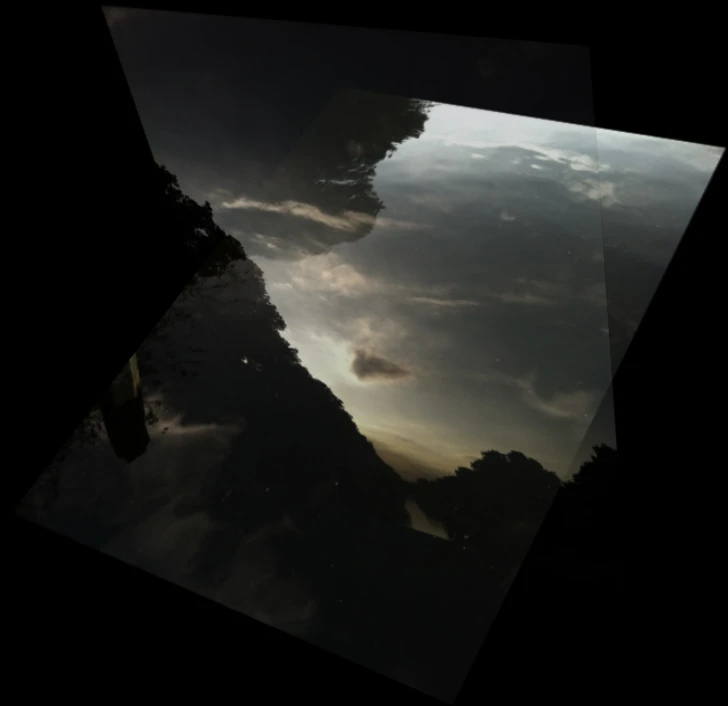 The application utilizes iPhone’s gyroscope to record the orientation of the camera as photos were taken