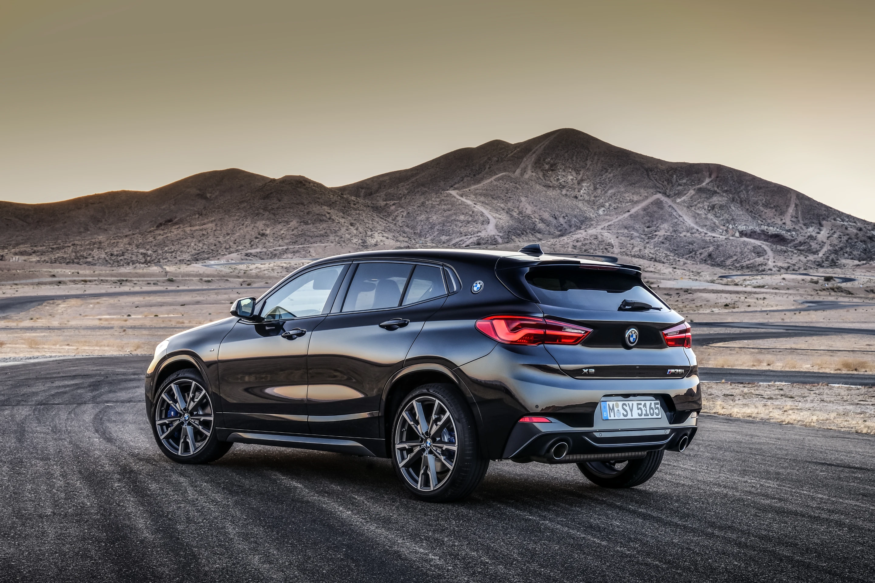 The BMW X2 M35i makes 225 kW (301 hp) and 450 Nm (332 lb-ft) of torque