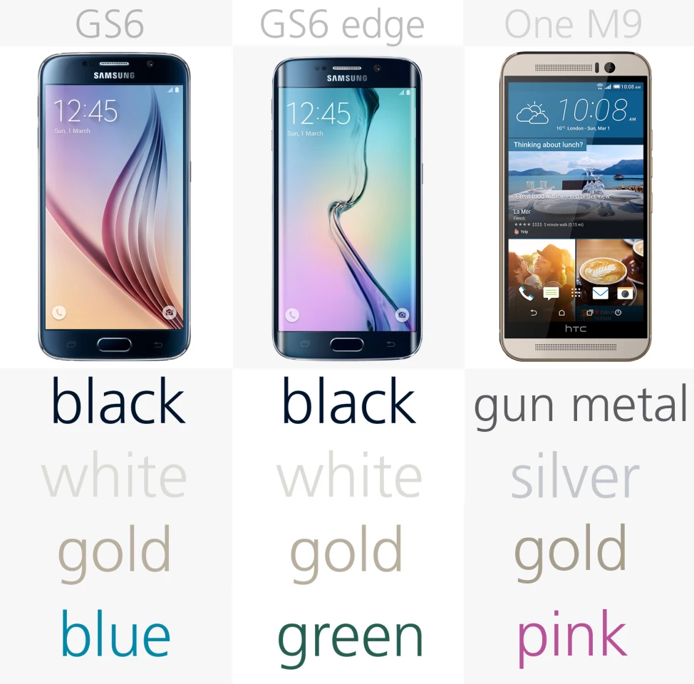 Color options