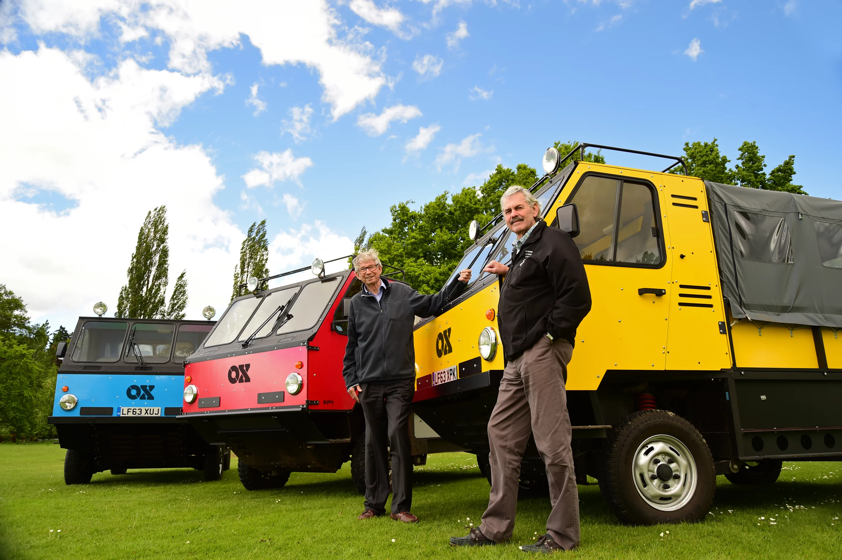 Once at the destination, the Ox flat pack truck can be put together by three trained professionals in around 12 hours