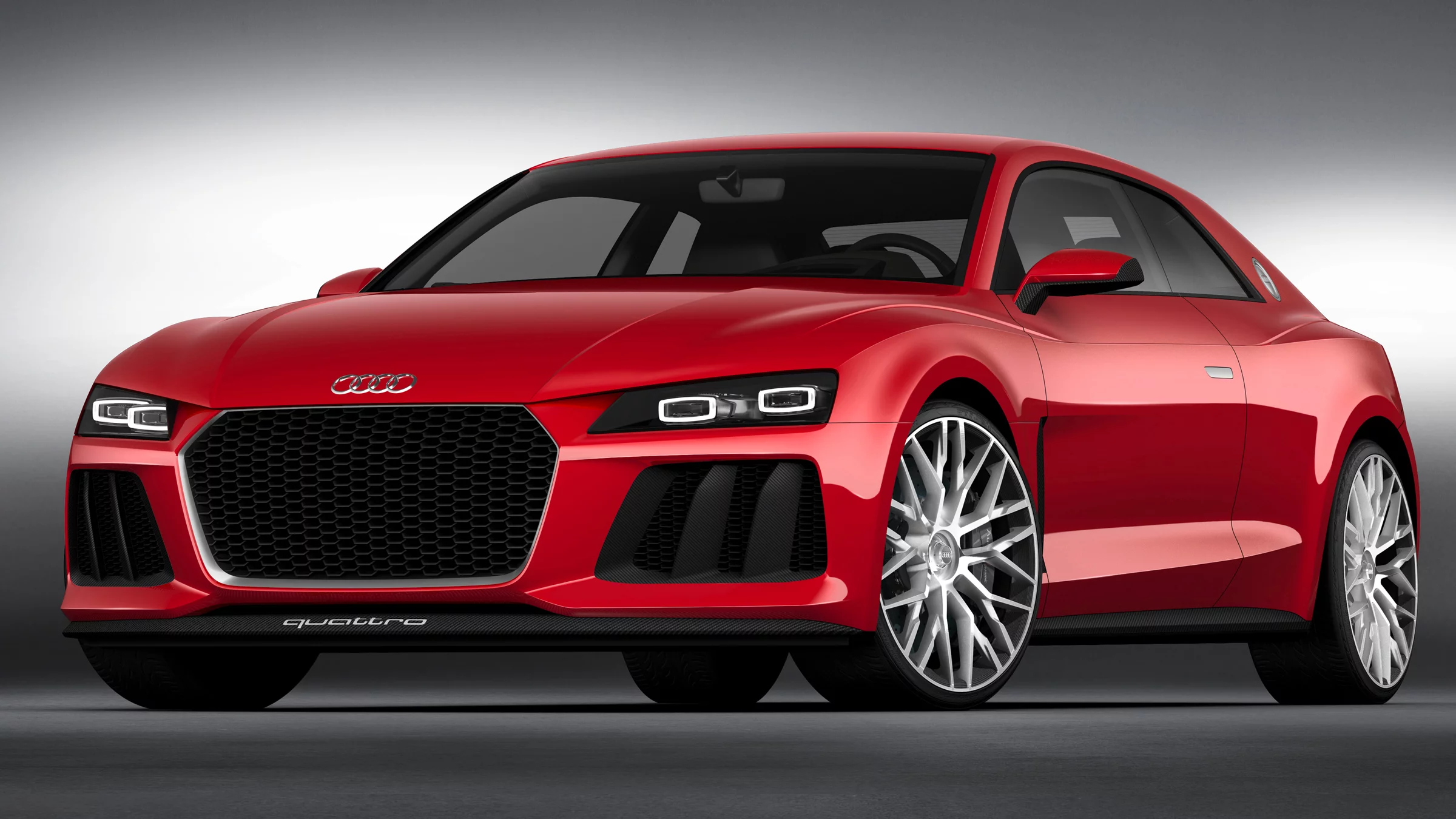 The Sport Quattro Laserlight concept has laser headlamps