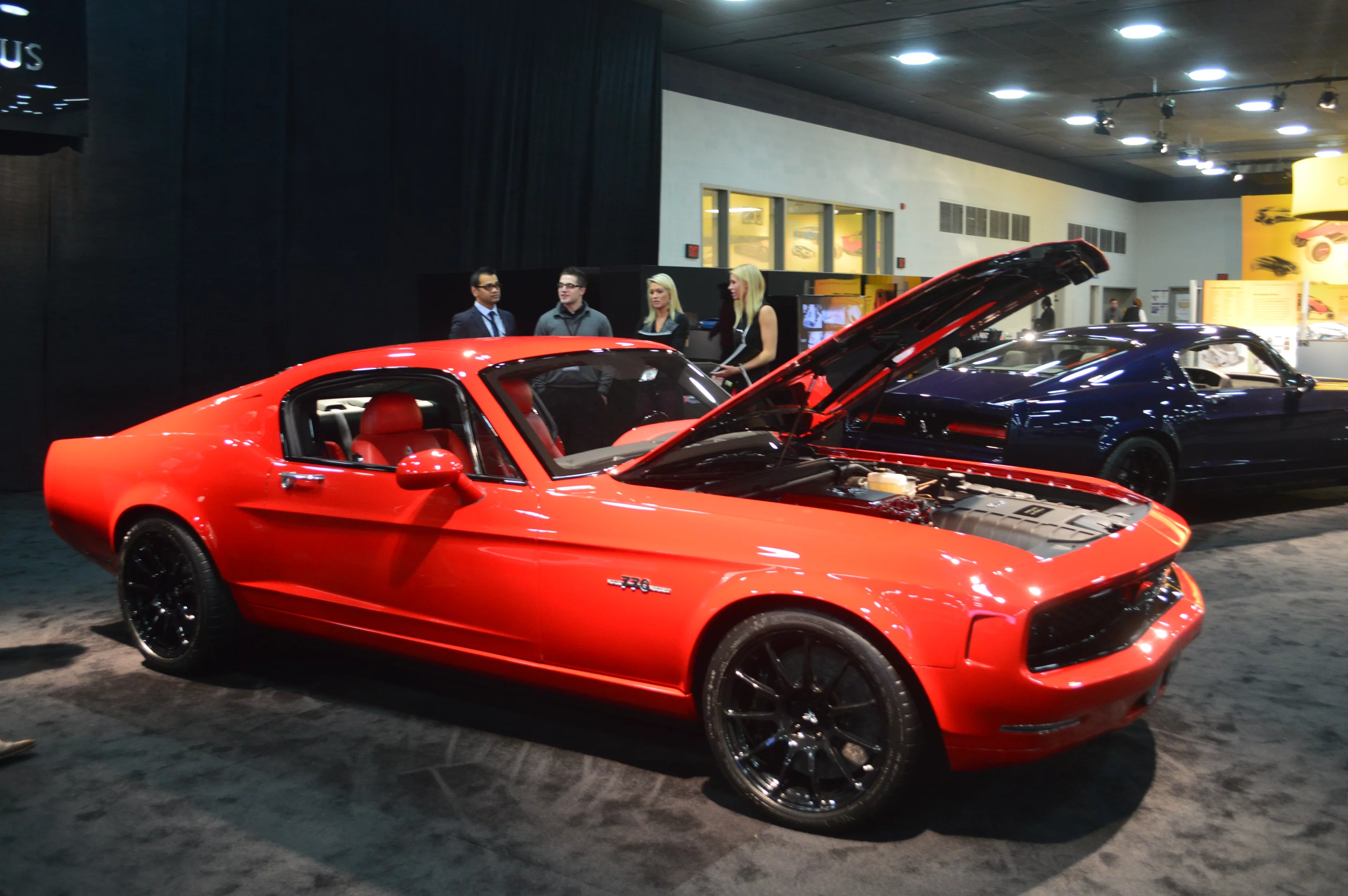 The Bass 70 has a 6.2-liter GM V8 under the hood