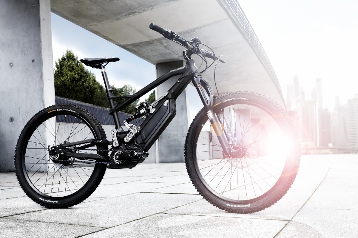 The all-new HNF Heisenberg XF1 full-suspension e-mountain bike