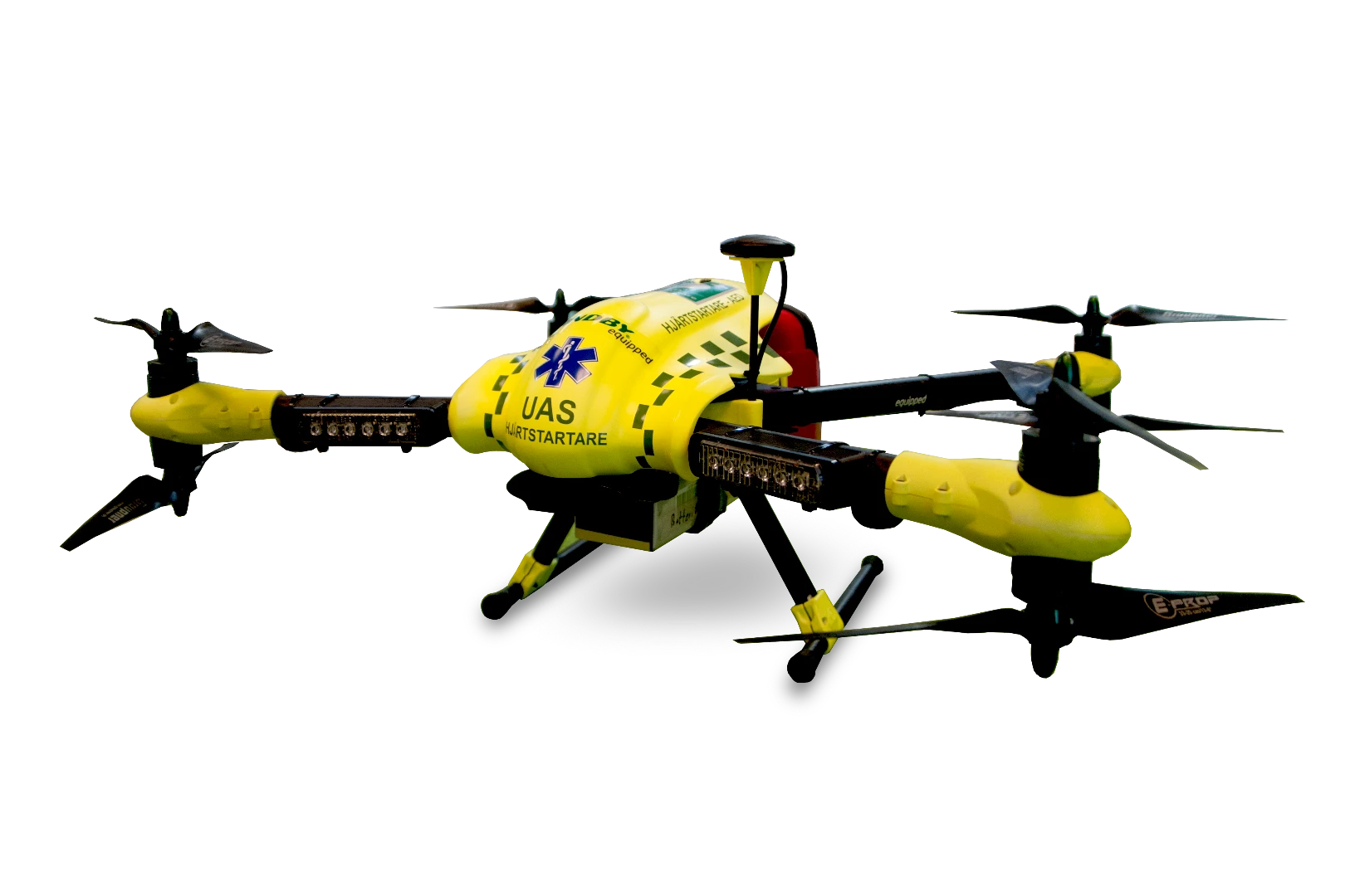 A new study has shown that a drone can be dispatched and arrive at the scene of an emergency over four times faster than an ambulance