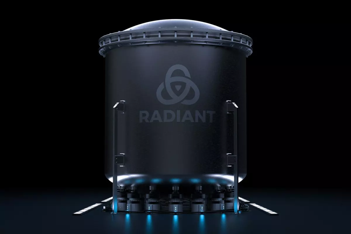 Radiant's 1-megawatt nuclear micro-reactors are small enough to fit in shipping containers, and thus easily transported