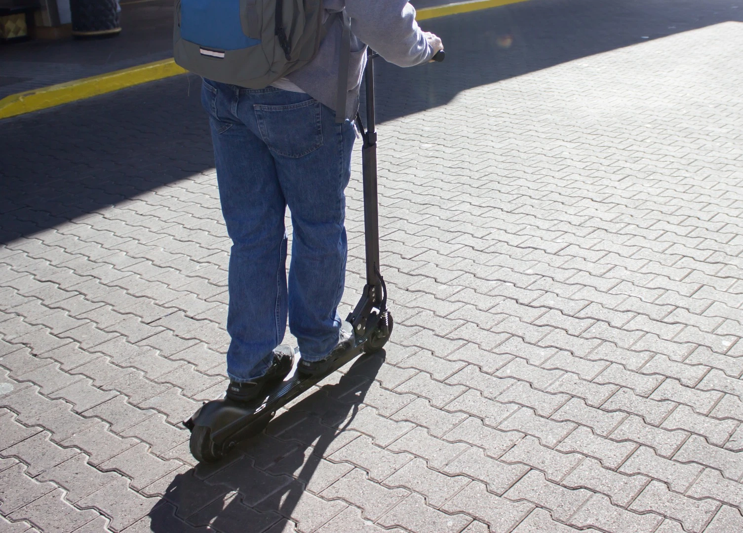 Uneven pavement will make its presence felt, but this wasn't a deal-breaker