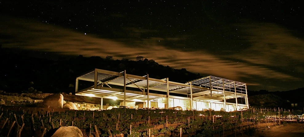 Guests can enjoy a visit to the adjoining winery