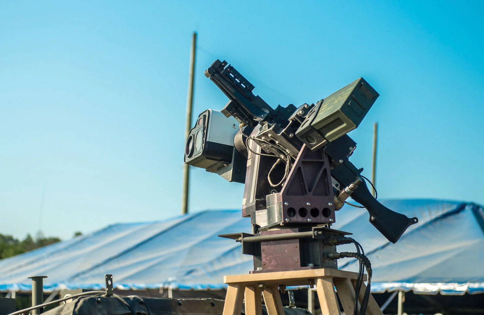 An early iteration of autonomous weaponry from the new US program dubbed "Wingman" that is developing automatic target detection systems