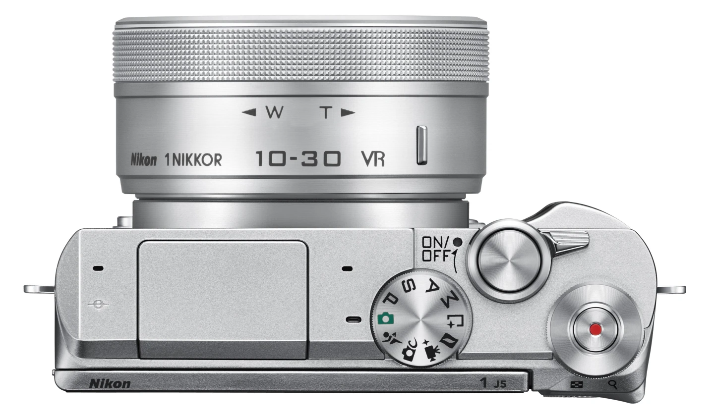 The Nikon 1 J5 features a number of physical controls to please more advanced photographers
