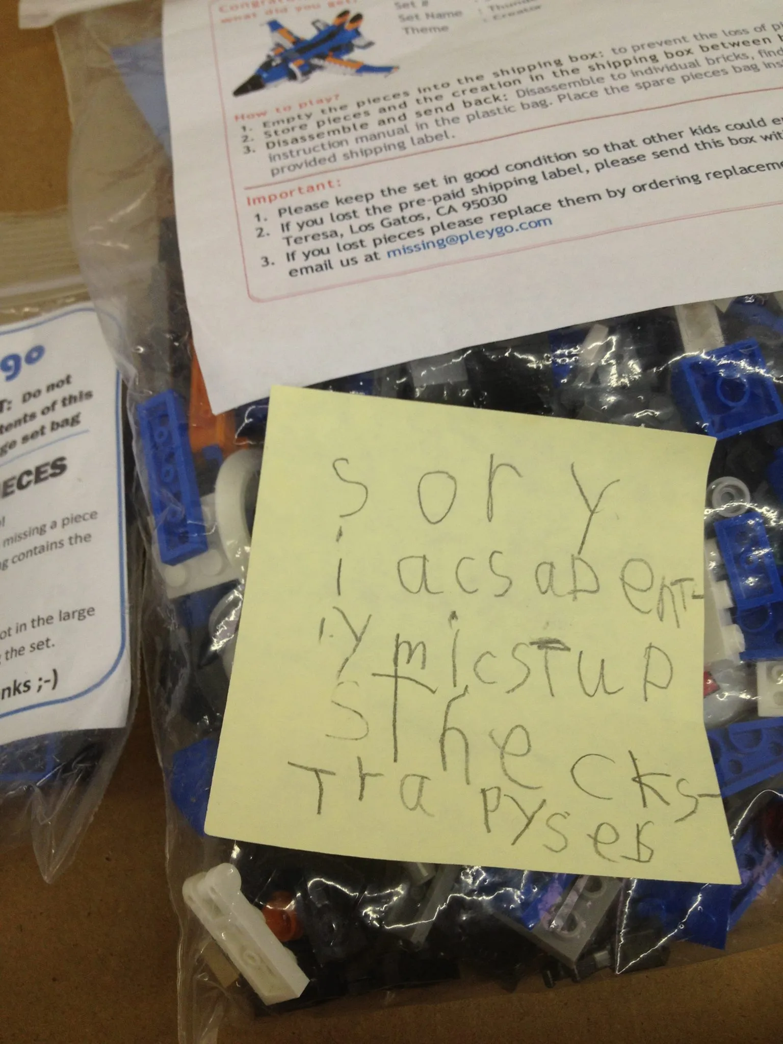 Each Lego set arrives in a custom box with all the required pieces, full building instructions, and a Spare Pieces Bag that contains replacements for the 25 most commonly lost bricks